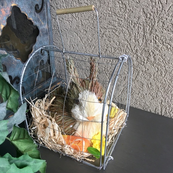 Sisal Rabbit, Bunny Dècor, Rabbit in Cage, Rabbit Home Dècor - Picture 8 of 8